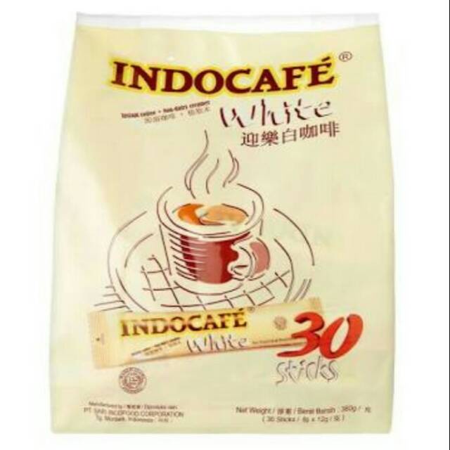 

INDOCAFE WHITE 30S X 12G