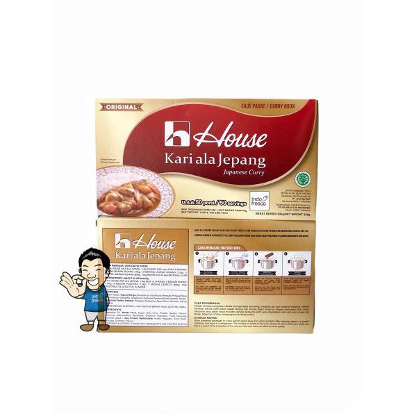 

HOUSE CURRY SAUCE MIX- BUMBU SAUS KARI LOKAL ALA JEPANG- 1 KG