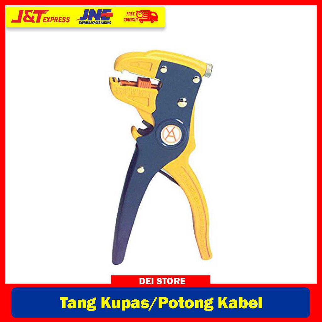 (BISA COD) Tang Pemotong Kabel / Tang Kupas Kabel Listrik / Tang Crimping / Tang Mini