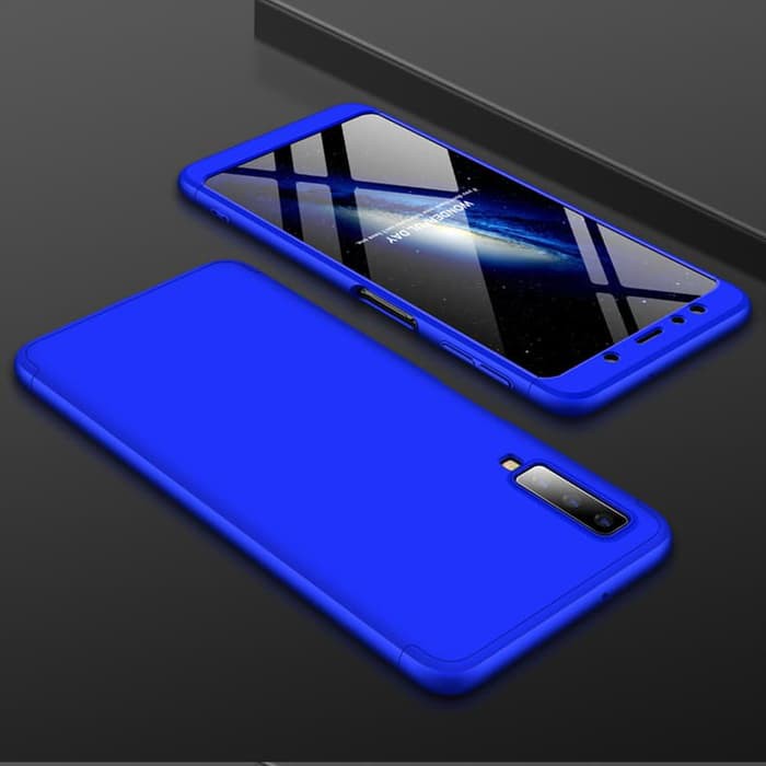Samsung Galaxy A7 2018 360 Protection Slim Matte Case - Case A7 2018