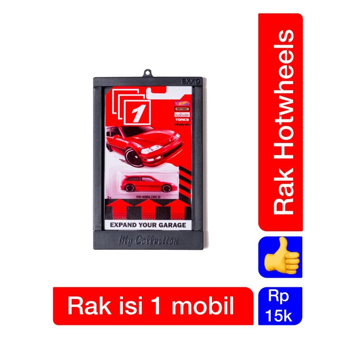 Rak Diecast Hotwheels - Rak Display Diecast - Diecast Organizer Rak Hotwheels Susun Exxo Plastik