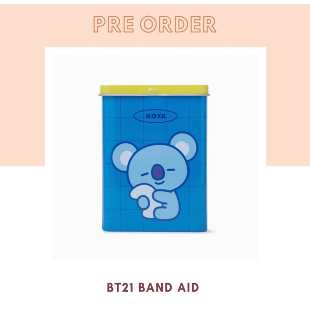 BT21 Band Aid/ Plester BT21