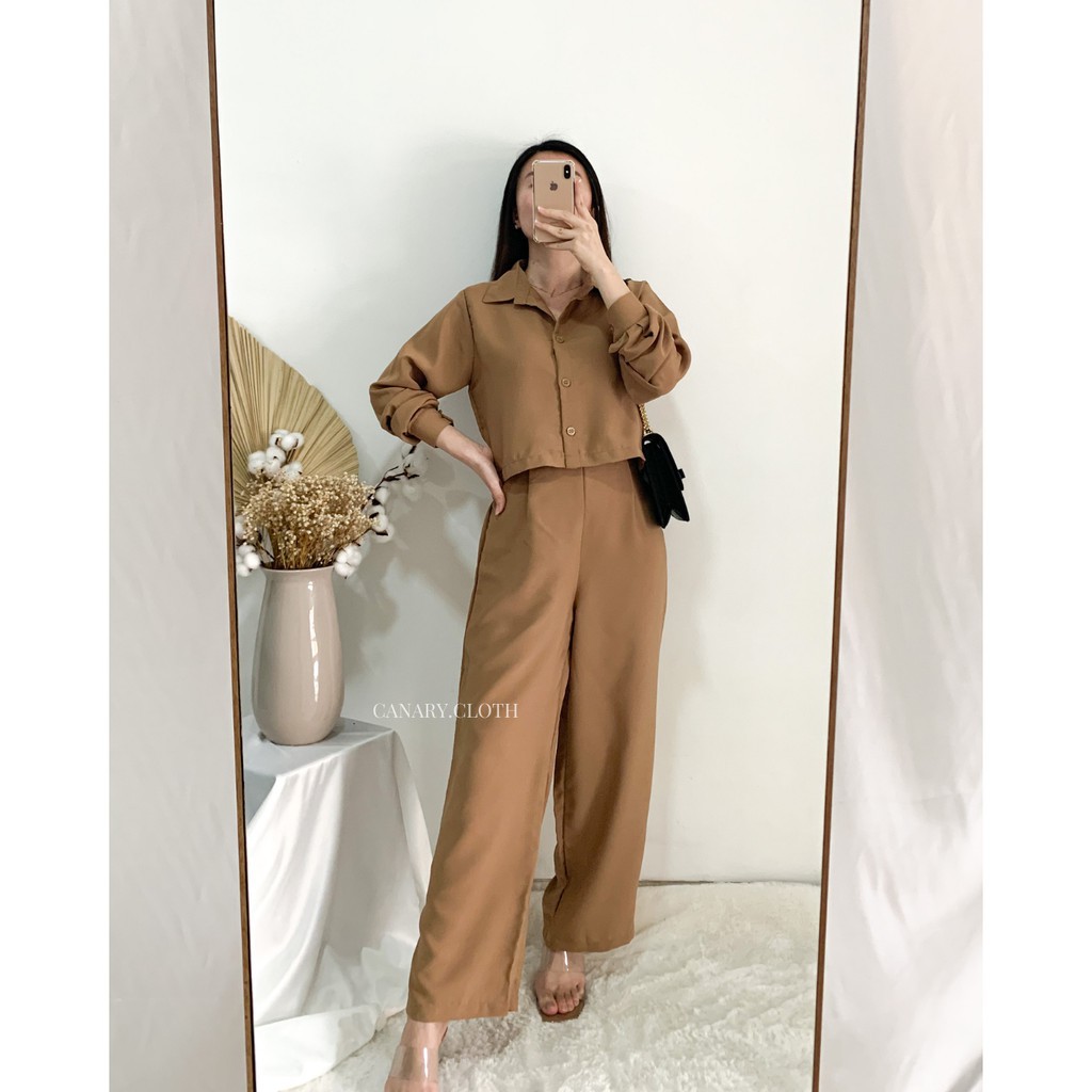 Kareem Dyana Set - Setelan Wanita / Setelan Hijab / Setelan Kemaja dan Kulot