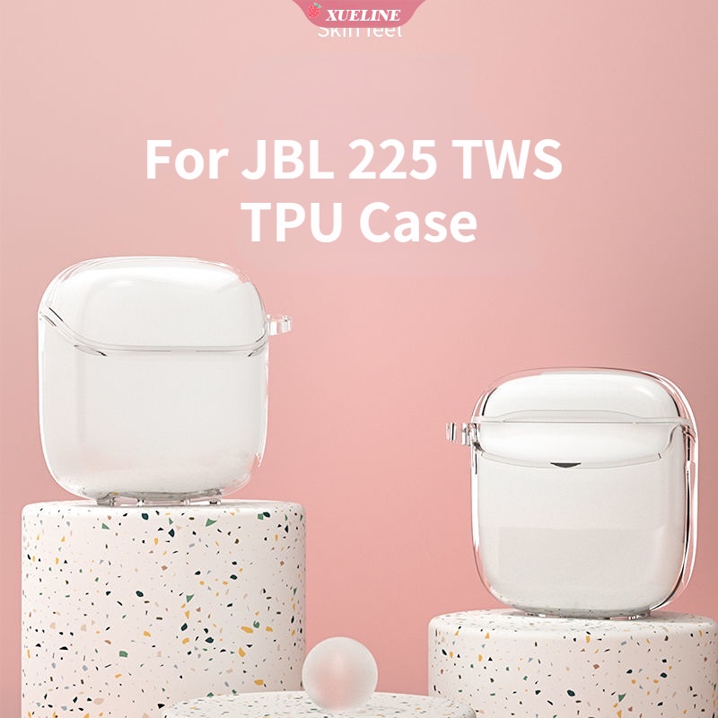 Soft Case Pelindung headset bluetooth JBL TUNE225TWS t220 Transparan anti Jatuh