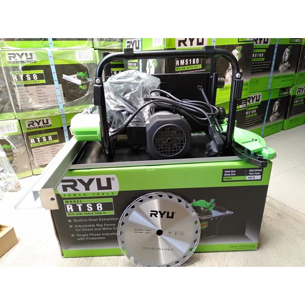 NEW RYU RTS8 Table Saw 8" Meja Gergaji Kayu RTS 8 Table Saw Mesin Gergaji Kayu Meja 8 INCH