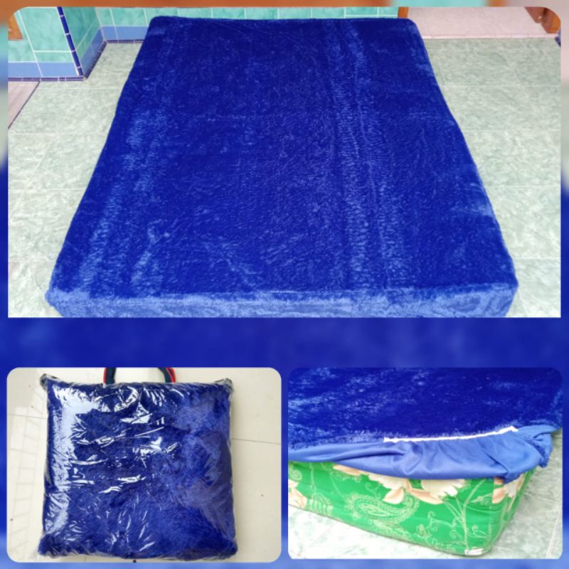 SPREI BULU RASFUR - SEPRAI KASUR BULU - SEPREI BULU - SPREI SULTAN