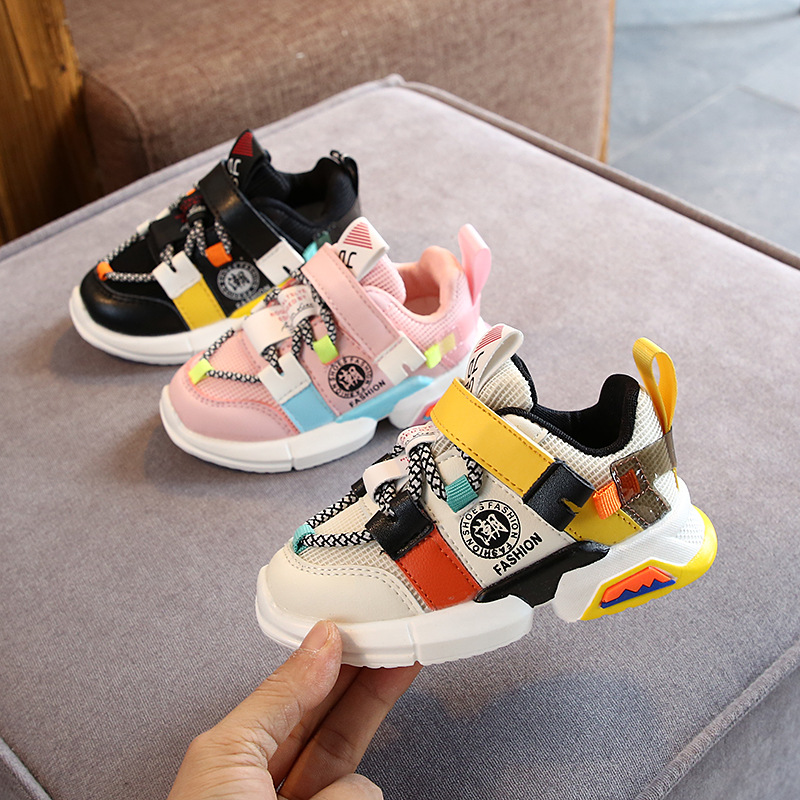 Sepatu sneakers anak modern import anak laki-laki dan perempuan