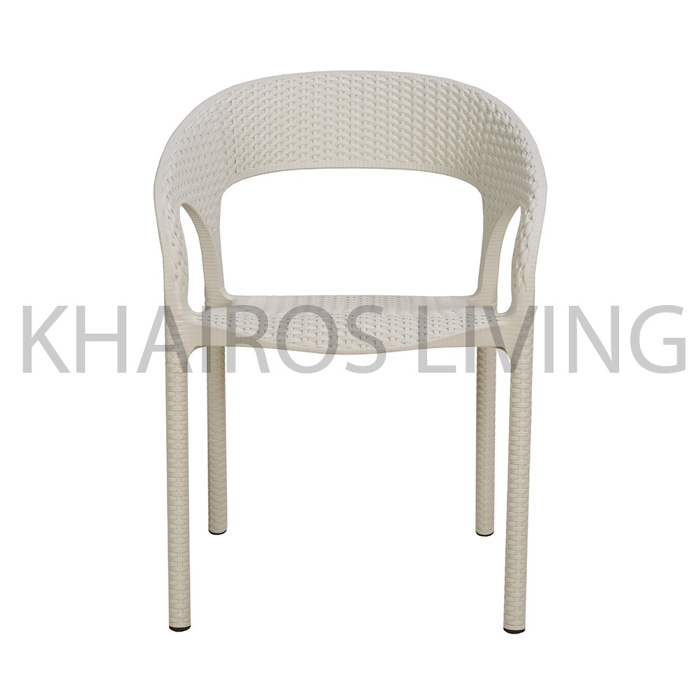 Kursi Santai Plastik Kursi Teras Motif Rotan CLUB CBRA