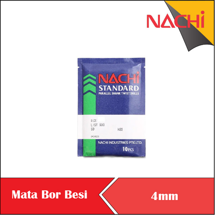 MATA BOR BESI NACHI MATA BOR KAYU BAJA ALUMINIUM 4MM