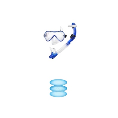SPEEDS Kacamata renang Snorkeling PVC latihan Selam Snorkel Diving G40