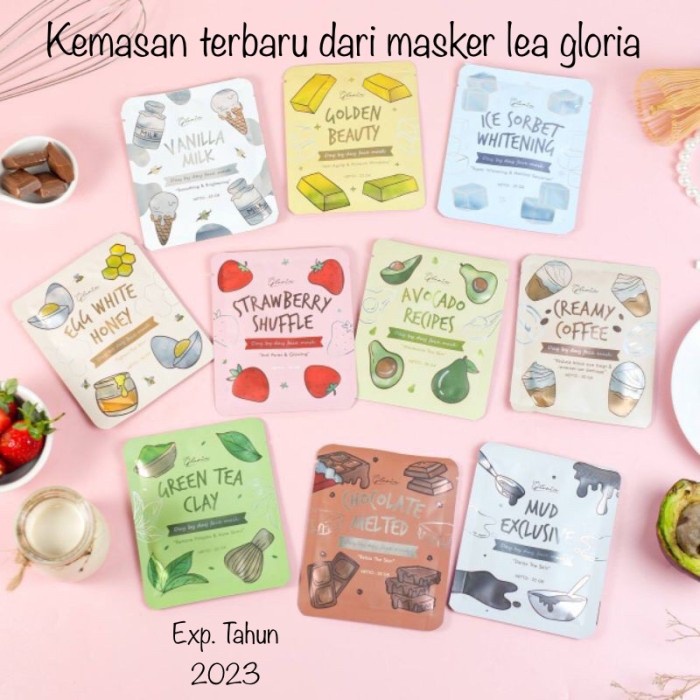 [BPOM] Masker Wash Off by Lea Gloria 20gr