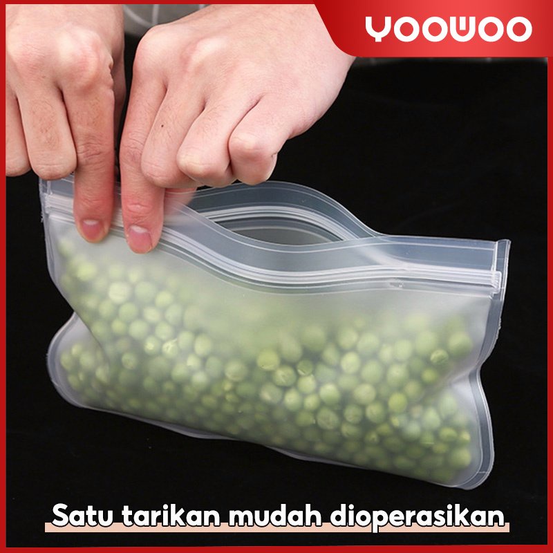 Plastik penyimpanan makanan /  Plastik Kulkas Penyimpanan Reusable / Plastik Penyimpanan Kedap Udara