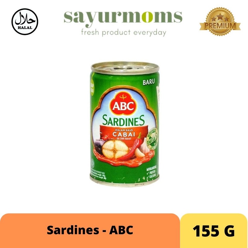 Sardines - ABC 155gr (Cabai/Tomat)