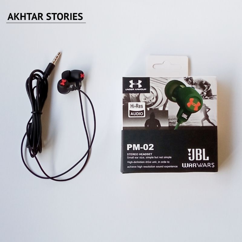 Headset handsfree JBL PM-02 Earphone JBL PM02 Extra Bass