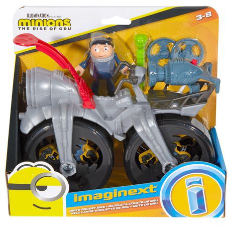 Imaginext Minions Rise of the Gru - Gru's Rocket Bike