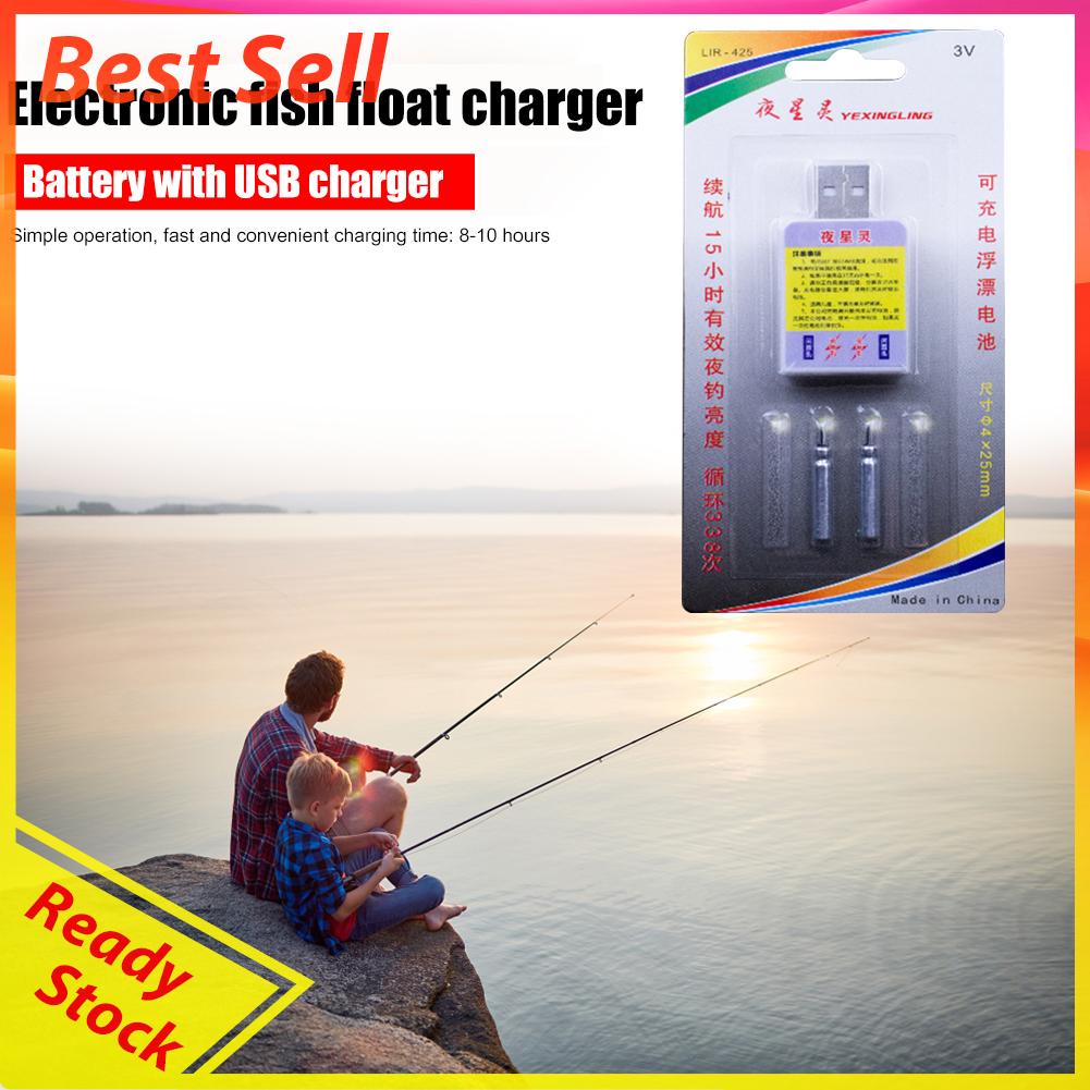 Pelampung Pancing Elektrik CR425 Dengan Baterai Rechargeable