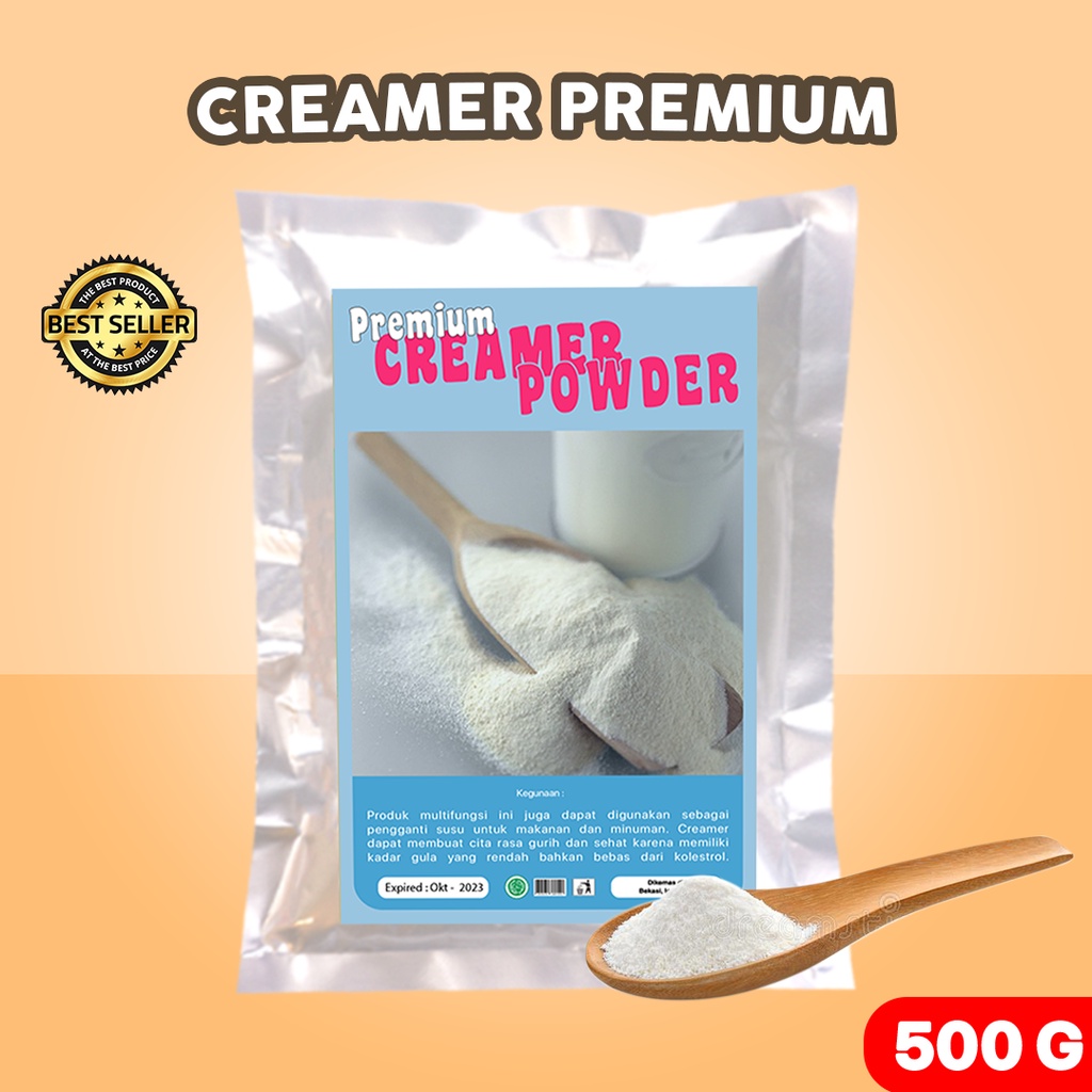 CREAMER BUBUK / KRIMER BUBUK 500GR  / CREAMER NON DIARY / CREAMER PREMIUM / BUBUK KRIMER PREMIUM