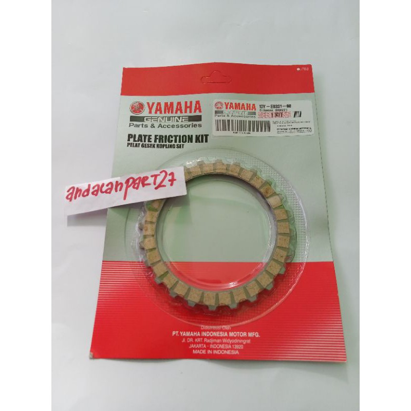 kampas kopling sett 2 pcs yamaha Jupiter z 1 injeksi/force injeksi