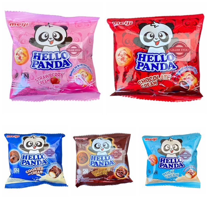 

Biscuit Hello Panda Renceng Isi 10 Pcs