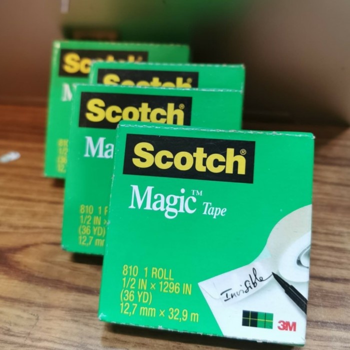 

Spesial 3M Scoth Magic Tape Type 810 Isolasi Tulis Sale!!!