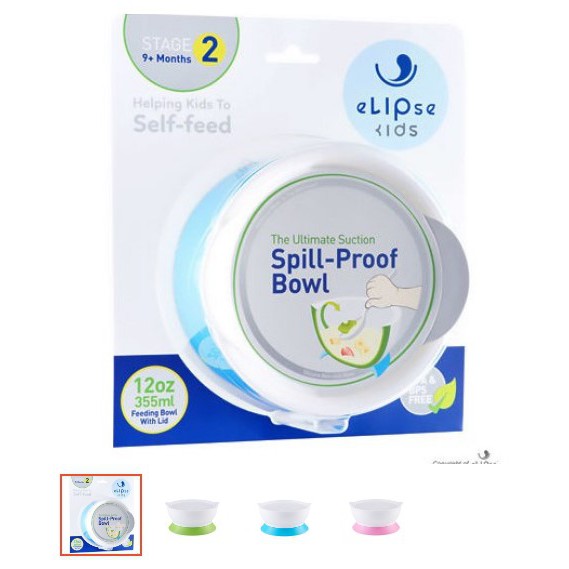 Elipse Kids Spill Proof Bowl Stage 2 Mangkuk Bayi anak