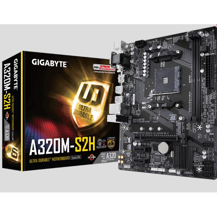 MB GIGABYTE GA A320M-S2H AMD Socket AM4