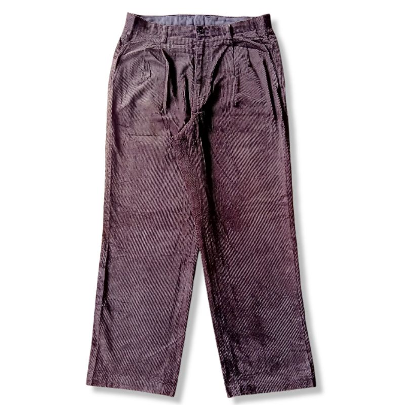 Corduroy Pants by Uniqlo size 30 celana thrift vintage cowok cewek