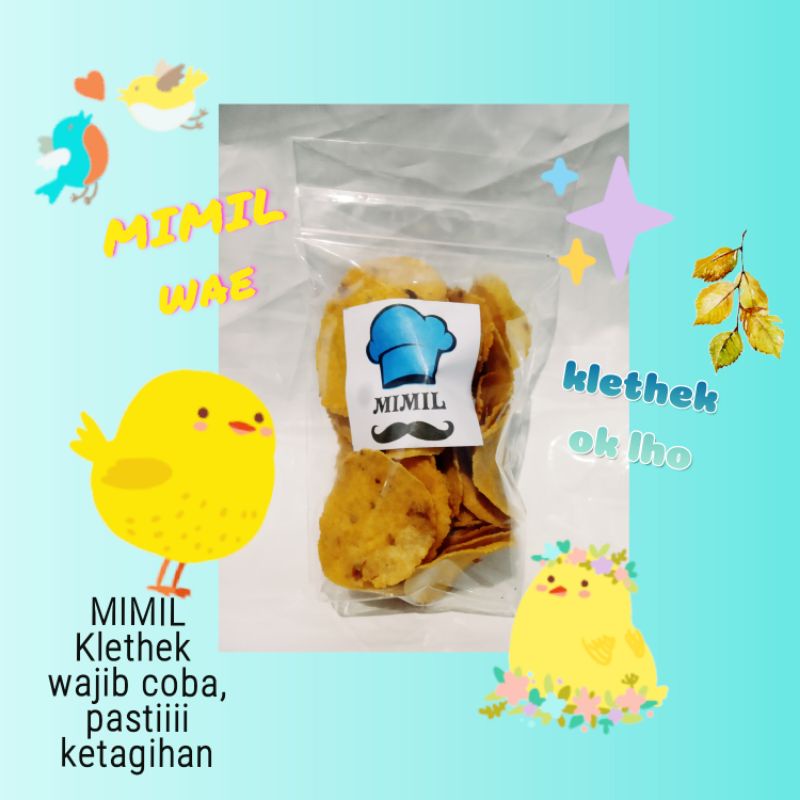 

klethek makanan ringan khas T. Agung