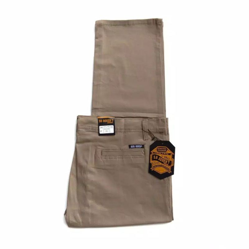 ✔Celana Chino Big Size untuk Pria Jumbo - Ukuran 27-50