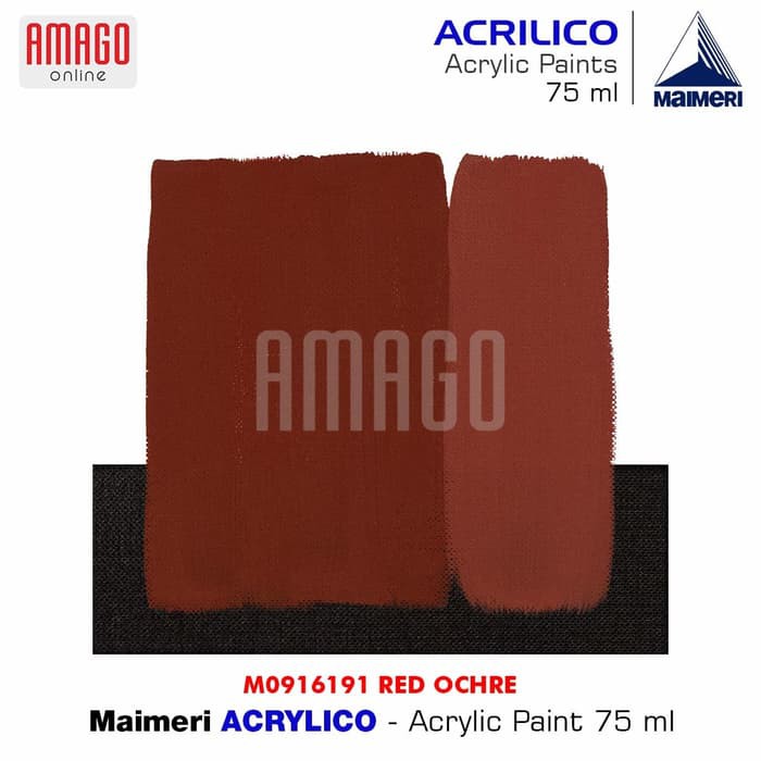 MAIMERI ACRILICO - ACRYLIC PAINT - RED OCHRE - 75ML - M0916191