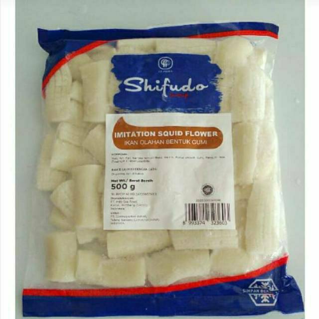 

Shifudo Imitation Squid Flower 500Gram Frozenfood
