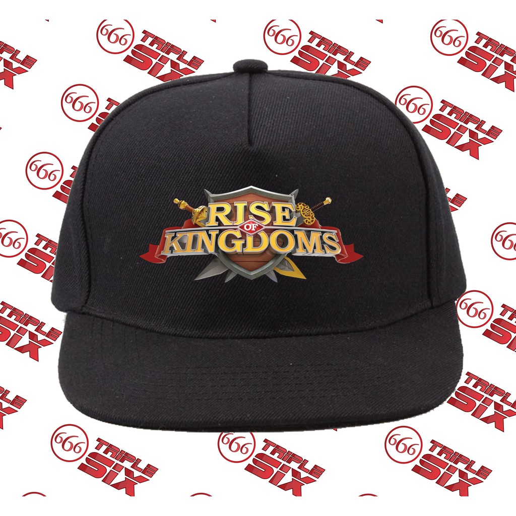 Topi Snapback Cotton Gaming Rise of kingdoms