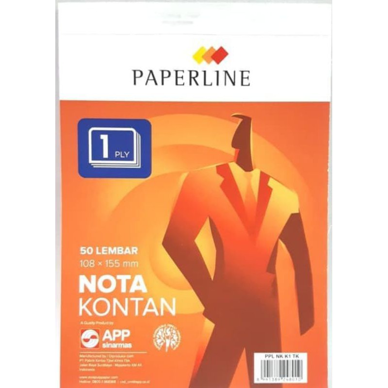 

BUKU NOTA KECIL 108 X 155 MM 1 PLY