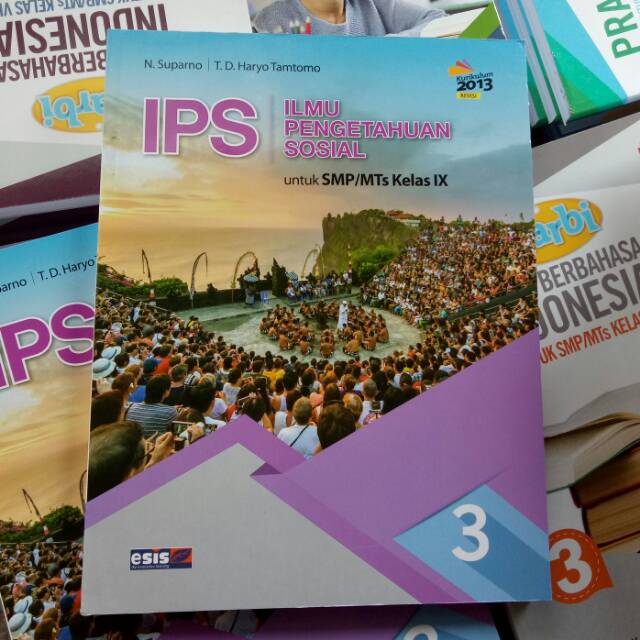  BUKU  IPS  SMP KELAS  9 EDISI REVISI PENERBIT ESIS ERLANGGA 