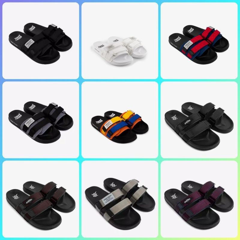 Sandal Geoff Max Origina - Series Zekka & Freddo | Slipper | Sandal Pria & Wanita