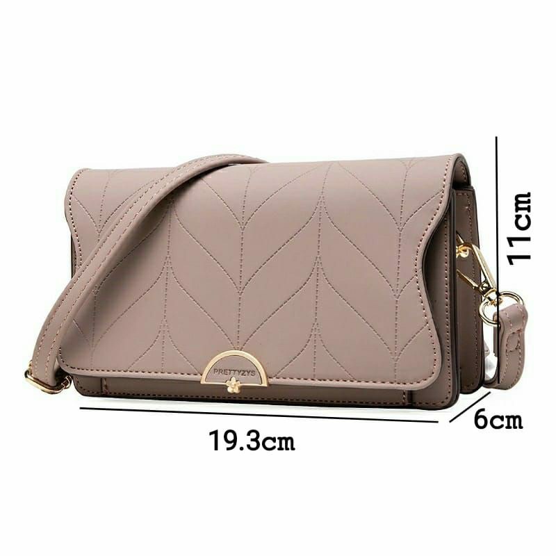 Tas Selempang Kulit Wanita Tas Hp Cewek Slingbag PTZ X081