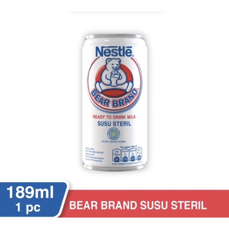 

susu beruang Bear Brand 189ml