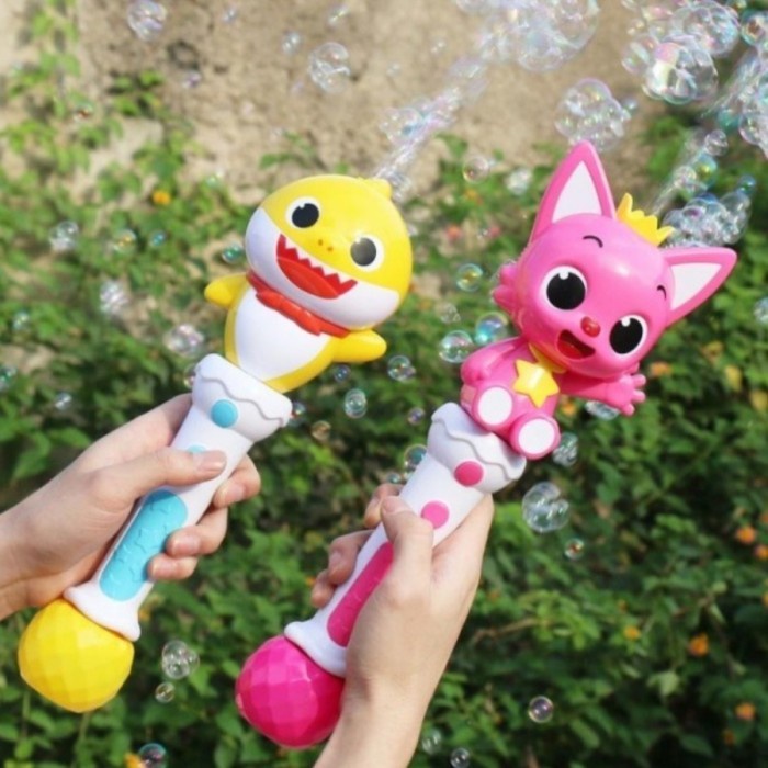 Magic Bubble Wand STICK KARAKTER Mainan Bubble Anak Ada Musik Grosir