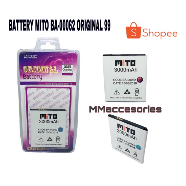 BATTERY ORI 99% MITO 00062/A65 FANTASY