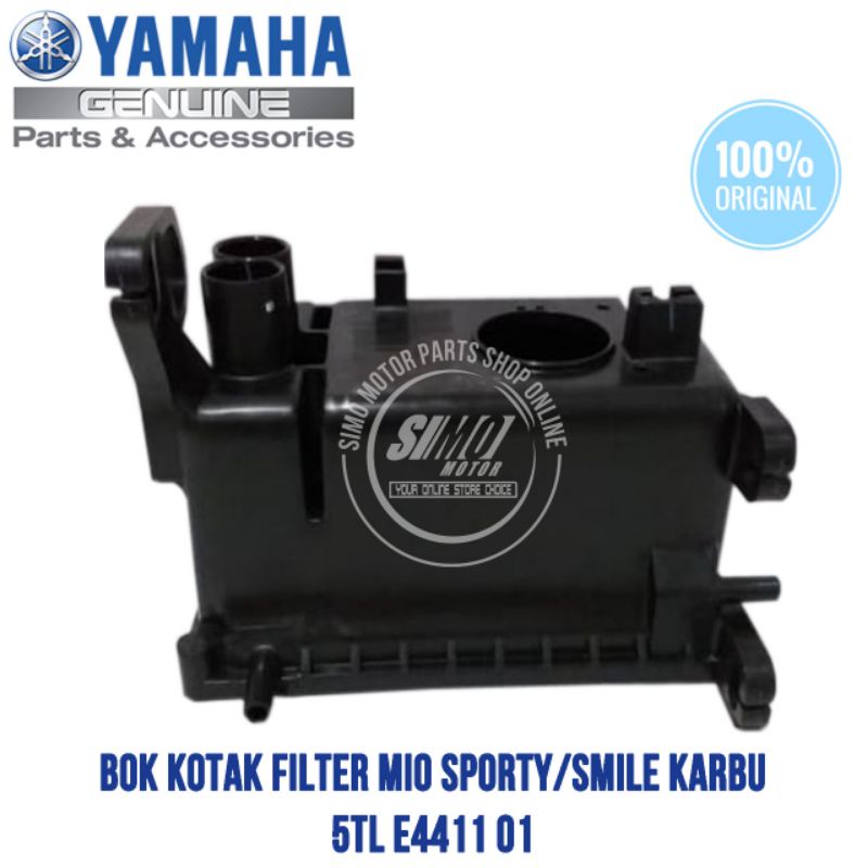 BOK KOTAK RUMAH FILTER MIO SPORTY MIO SMILE NEW 5TL E4411 00 ORI YAMAHA