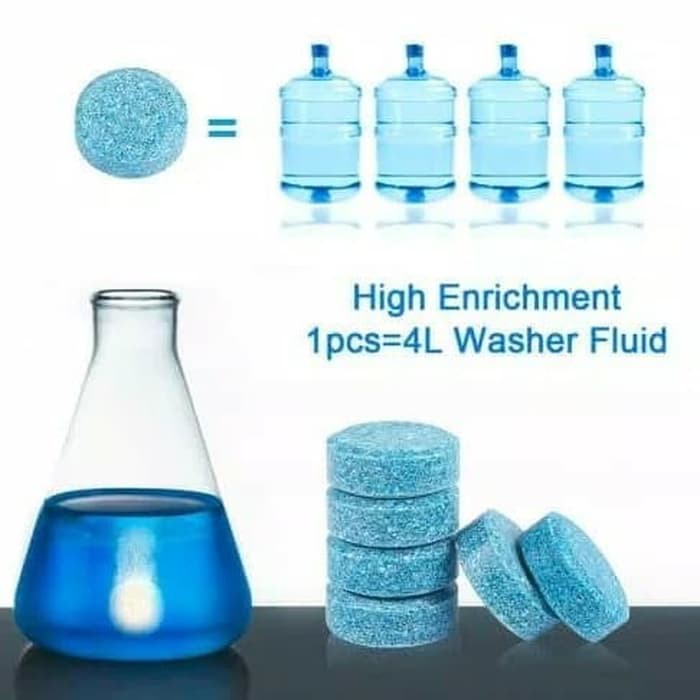 SABUN PEMBERSIH KHUSUS WIPER KACA MOBIL GLASS CLEANER TABLET