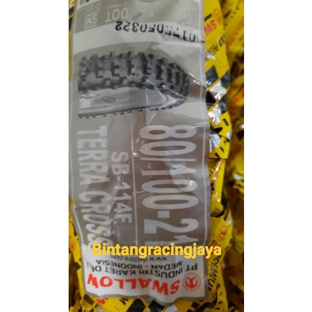 Ban luar Swallow Trail Terra Cross motor KLX-CRF ban Lumpur Ban Sepasang