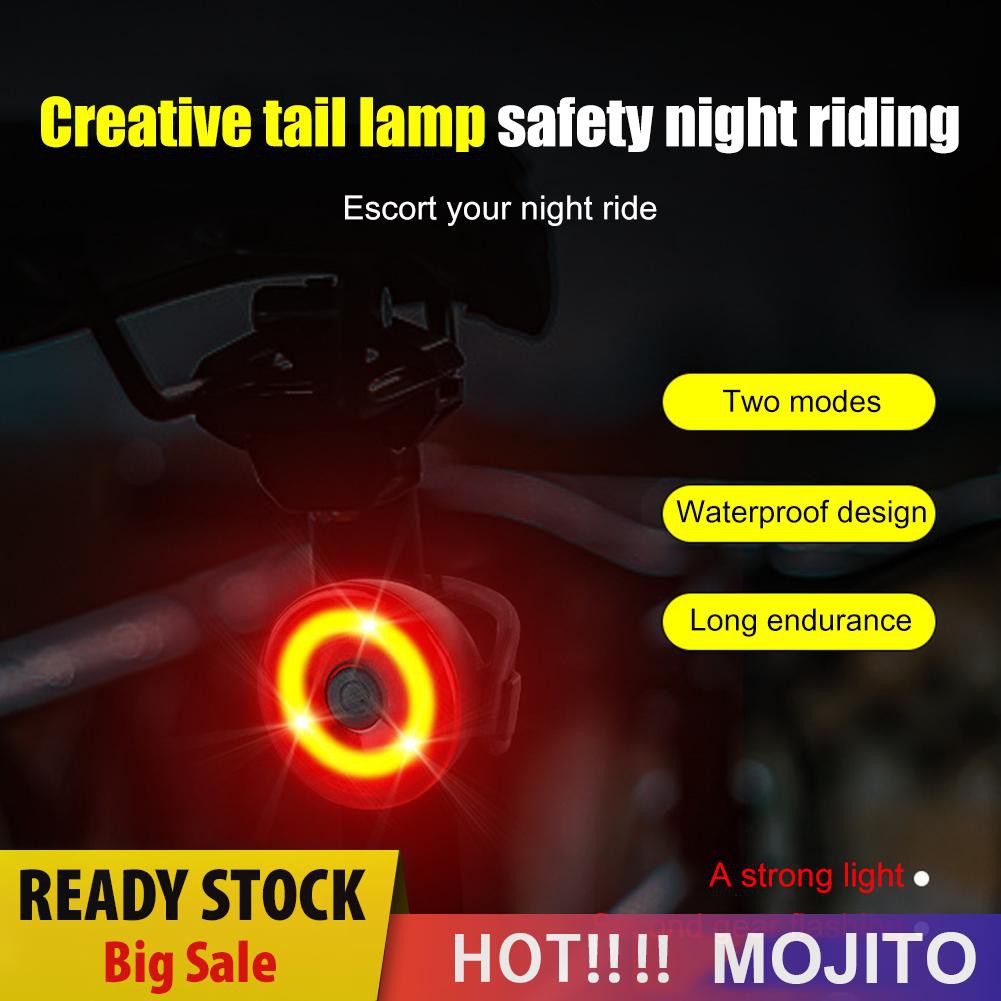 Lampu Belakang Sepeda Mtb Led 2 Cr2032 Termasuk Baterai