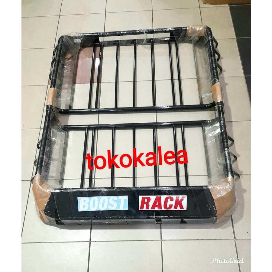 Roof Rack Bagasi Atas Mobil Toyota Kijang New Buzz Rack Besi Hitam