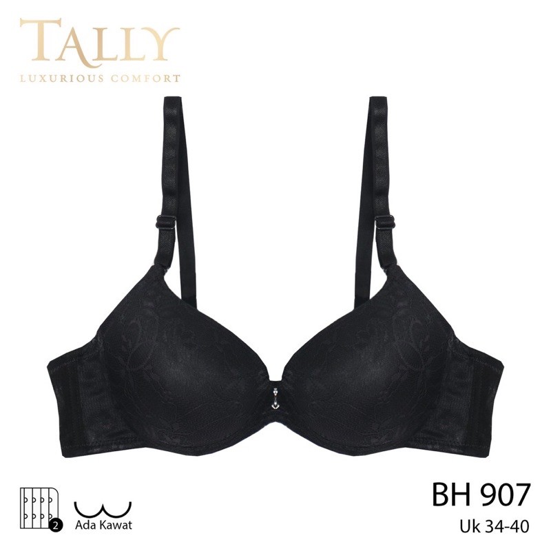 TALLY BRA BH PUSH UP 907 I CUP B | BUSA TEBAL | ADA KAWAT I SIZE 34-38