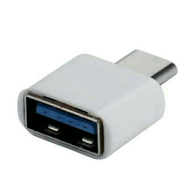 (COD) ADAPTER KONEKTOR OTG TYPE C TO USB PORT / OTG PLUG CONNECTOR RAINBOW / OTG TIPE C TO USB