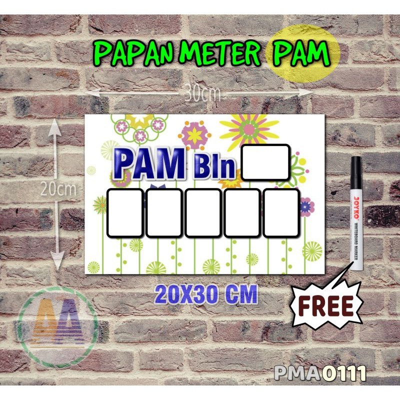 

Papan Meter Listrik PLN PAM motif Unik - Floral 11 - Toko2A