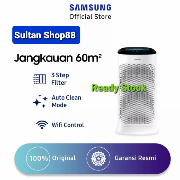Ready - Samsung Air Purifier Ax60R5080Wd/Ax5000 (60 M2)