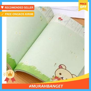 Buku Tulis Karakter Kartun Rilakkuma Warna Warni Best Kertas