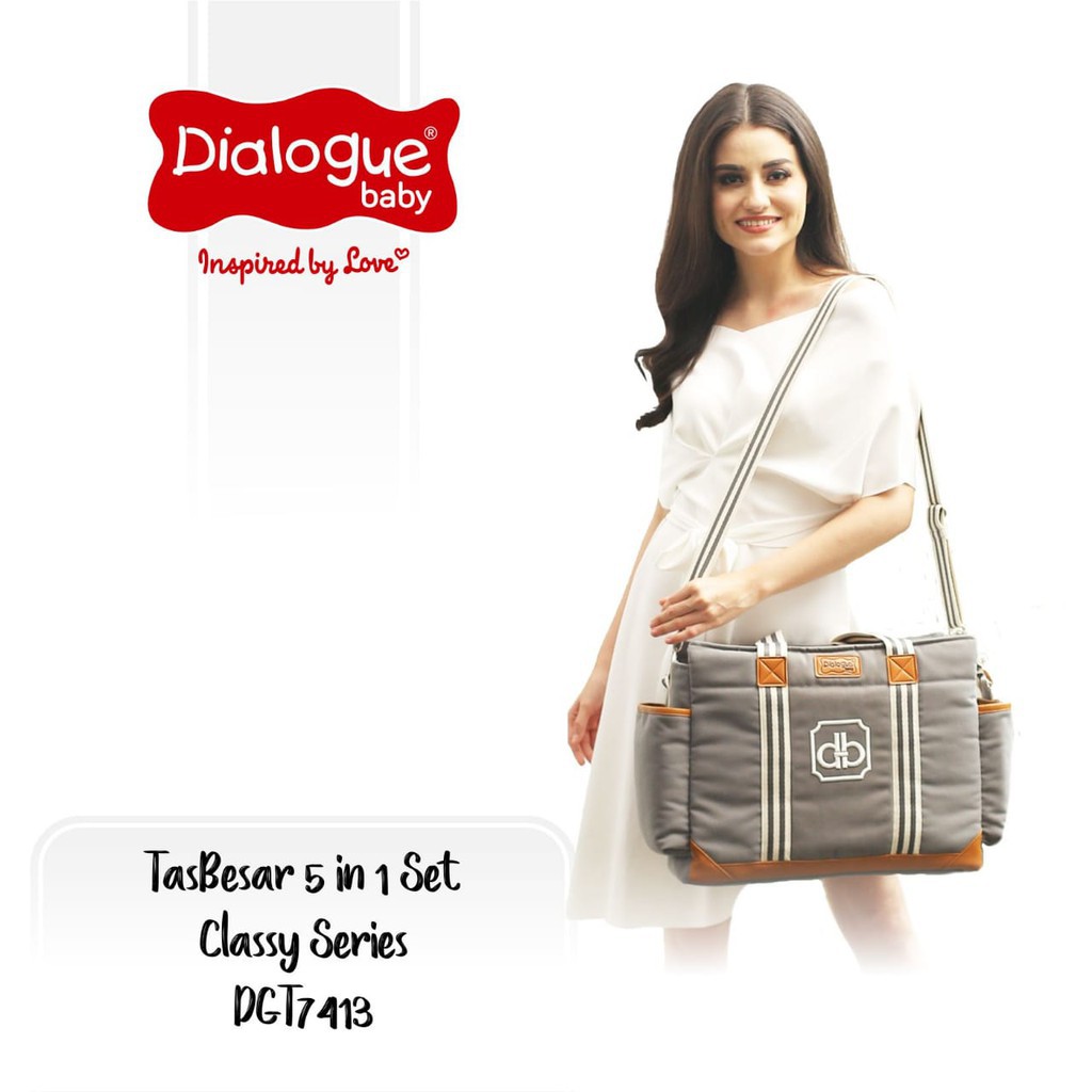 Dialogue Baby Tas Bayi Besar 5in1 Set Classy Series DGT7413